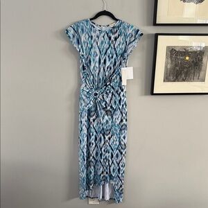 Shoshanna Blue Quinn Dress, size 0, NWT